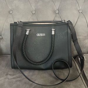 Black GUESS medium purse